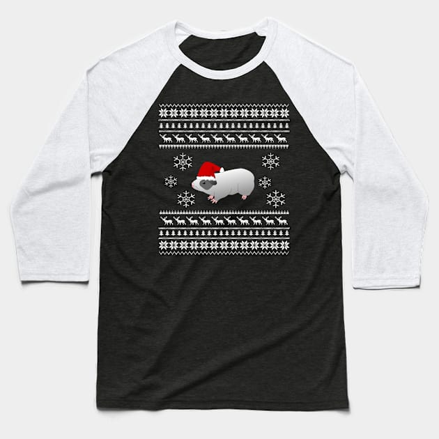 Guinea Pig Christmas Gift Baseball T-Shirt by othmane4